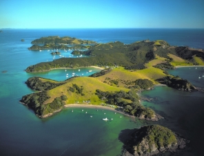 Bay of Islands aerial view 2